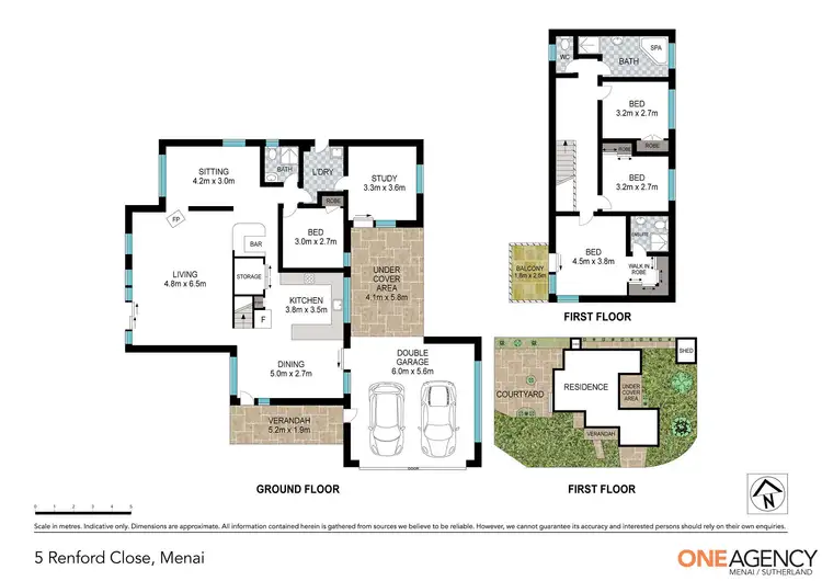 Floorplan of Homely house listing, 5 Renford Close, Menai NSW 2234