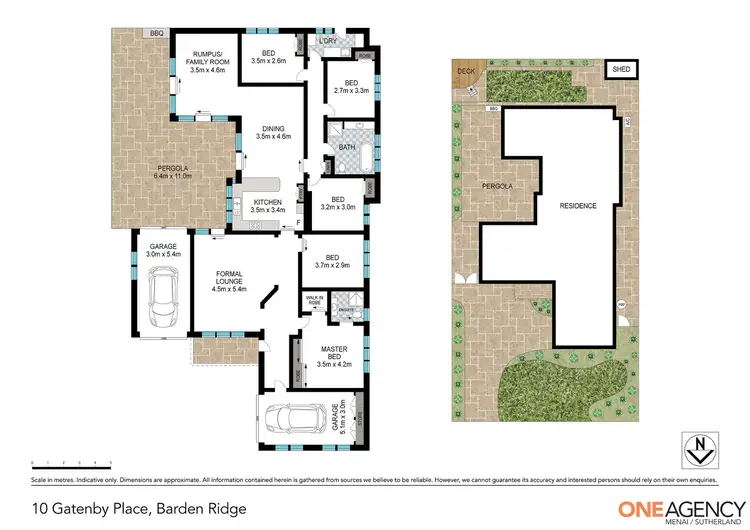 Floorplan of Homely house listing, 10 Gatenby Place, Barden Ridge NSW 2234