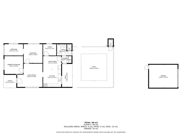 Floorplan of Homely house listing, 7 Whitlock Street, South Kalgoorlie WA 6430