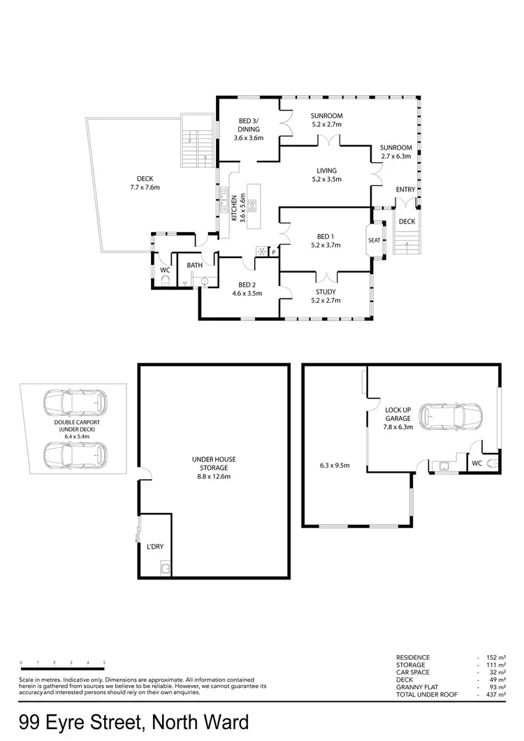 Floorplan of Homely house listing, 99 Eyre Street, North Ward QLD 4810