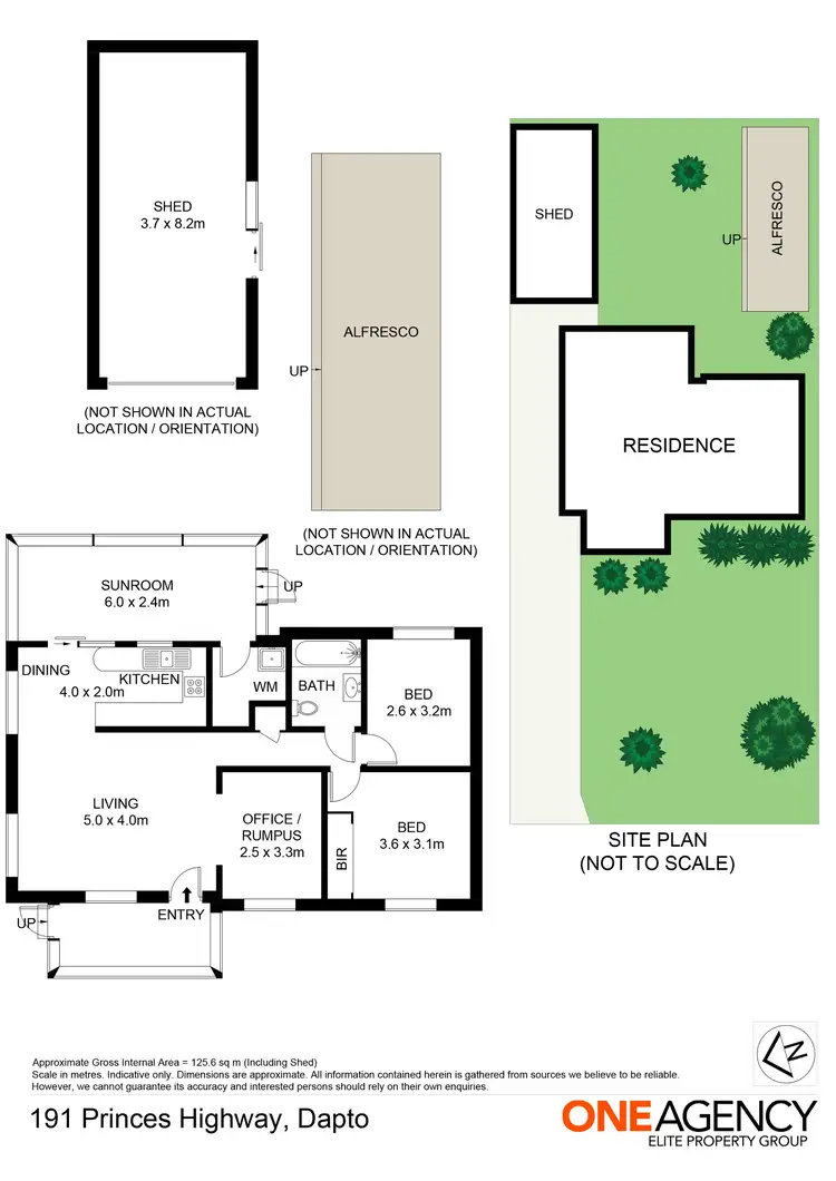 Floorplan of Homely house listing, 191 Princes Highway, Dapto NSW 2530