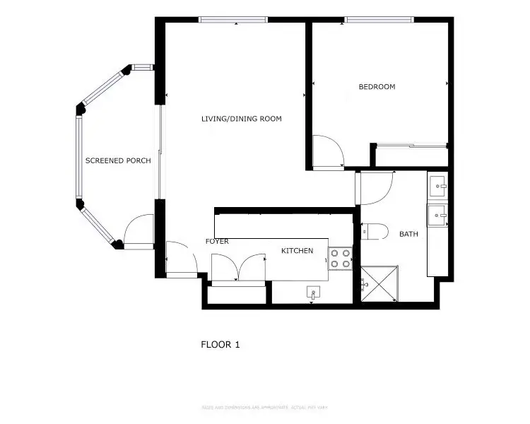 Floorplan of Homely unit listing, 8/42 Little Street, Manunda QLD 4870