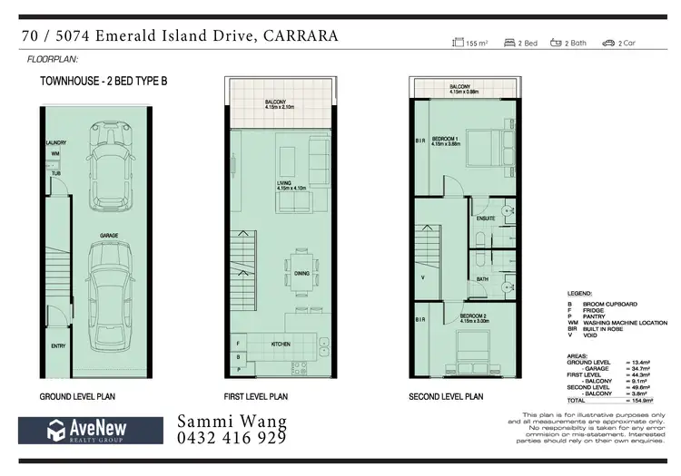 Floorplan of Homely rural property listing, 70/5074 Emerald Island Drive, Carrara QLD 4211