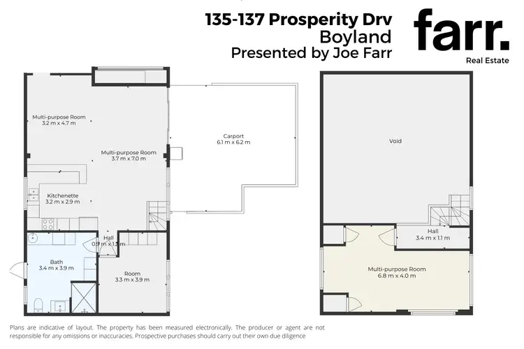 Floorplan of Homely land listing, 135-137 Prosperity Drive, Boyland QLD 4275