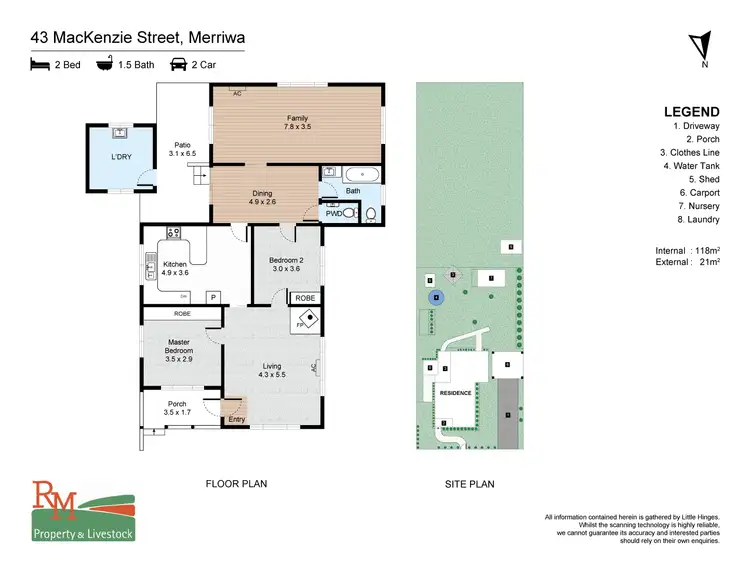 Floorplan of Homely house listing, 43 MACKENZIE STREET, Merriwa NSW 2329