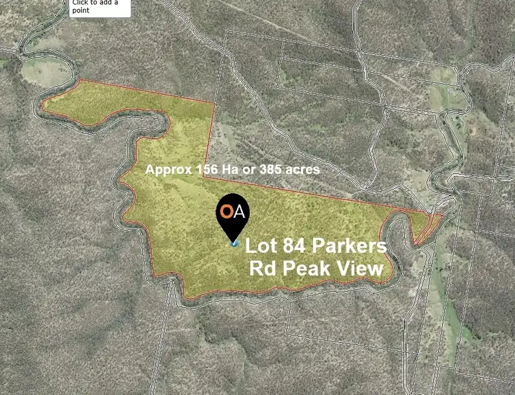 Floorplan of Homely rural property listing, Lot 84 Parkers Road, Peak View NSW 2630