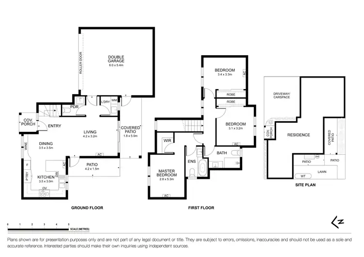 Floorplan of Homely townhouse listing, 2/20 Barunah Street, Hadfield VIC 3046