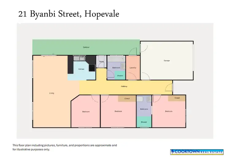 Floorplan of Homely house listing, Lot 21 Bayanbi Street, Hope Vale QLD 4895