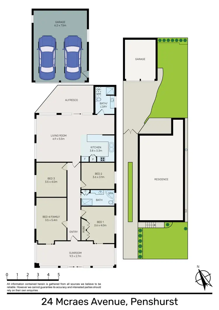 Floorplan of Homely house listing, 24 McRaes Avenue, Penshurst NSW 2222