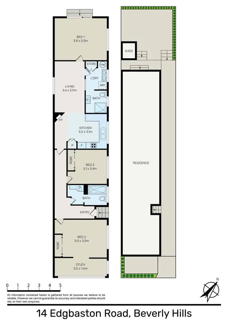 Floorplan of Homely house listing, 14 Edgbaston Road, Beverly Hills NSW 2209