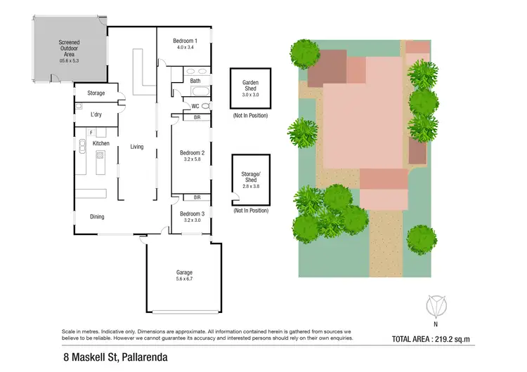 Floorplan of Homely house listing, 8 Maskell Street, Pallarenda QLD 4810