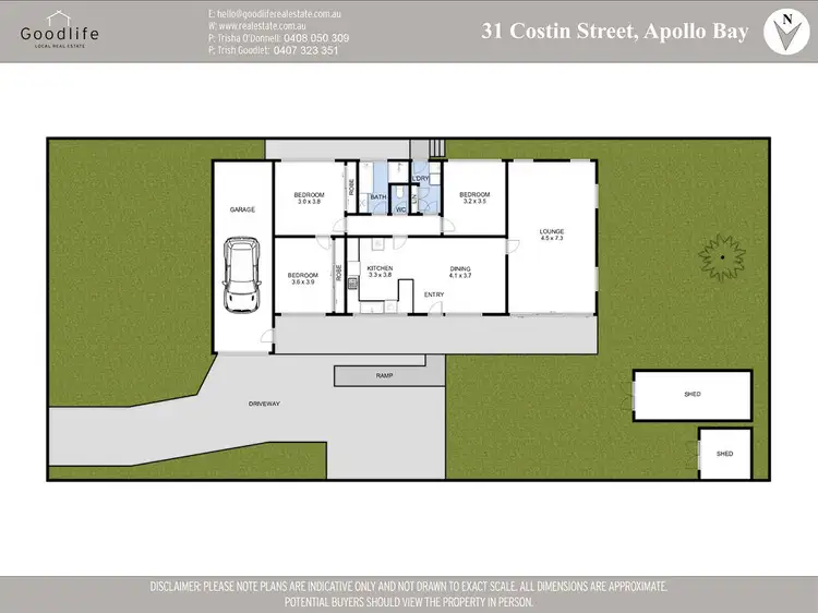 Floorplan of Homely house listing, 31 Costin Street, Apollo Bay VIC 3233