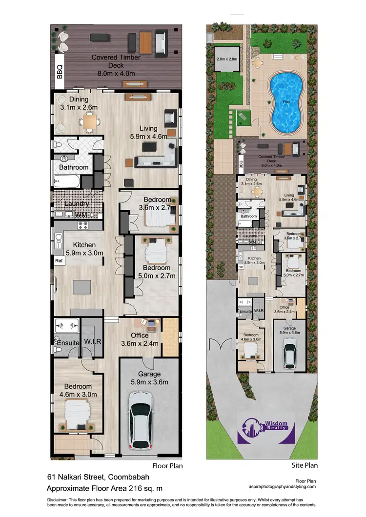 Floorplan of Homely house listing, 61 Nalkari Street, Coombabah QLD 4216