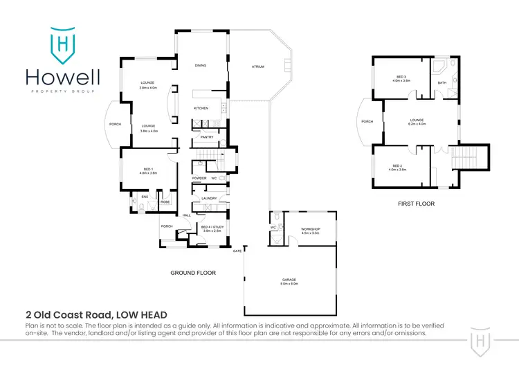 Floorplan of Homely house listing, 2 Old Coast Road, Low Head TAS 7253