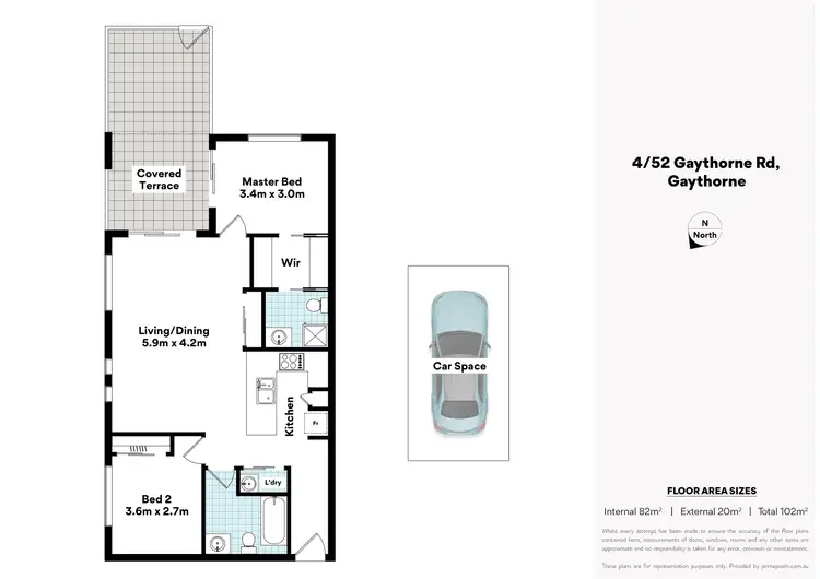 Floorplan of Homely apartment listing, 4/52 Gaythorne Road, Gaythorne QLD 4051