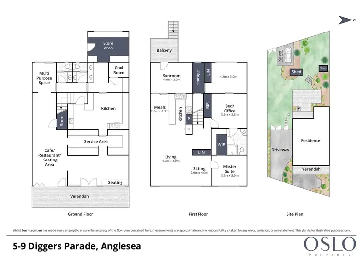 Floorplan of Homely house listing, 5-9 Diggers Parade, Anglesea VIC 3230
