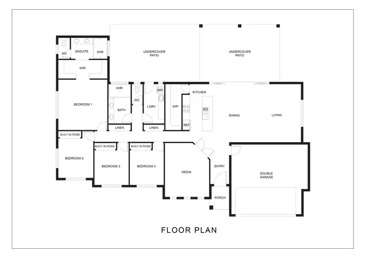 Floorplan of Homely house listing, 22-24 Arcidiacono Close, Goldsborough QLD 4865