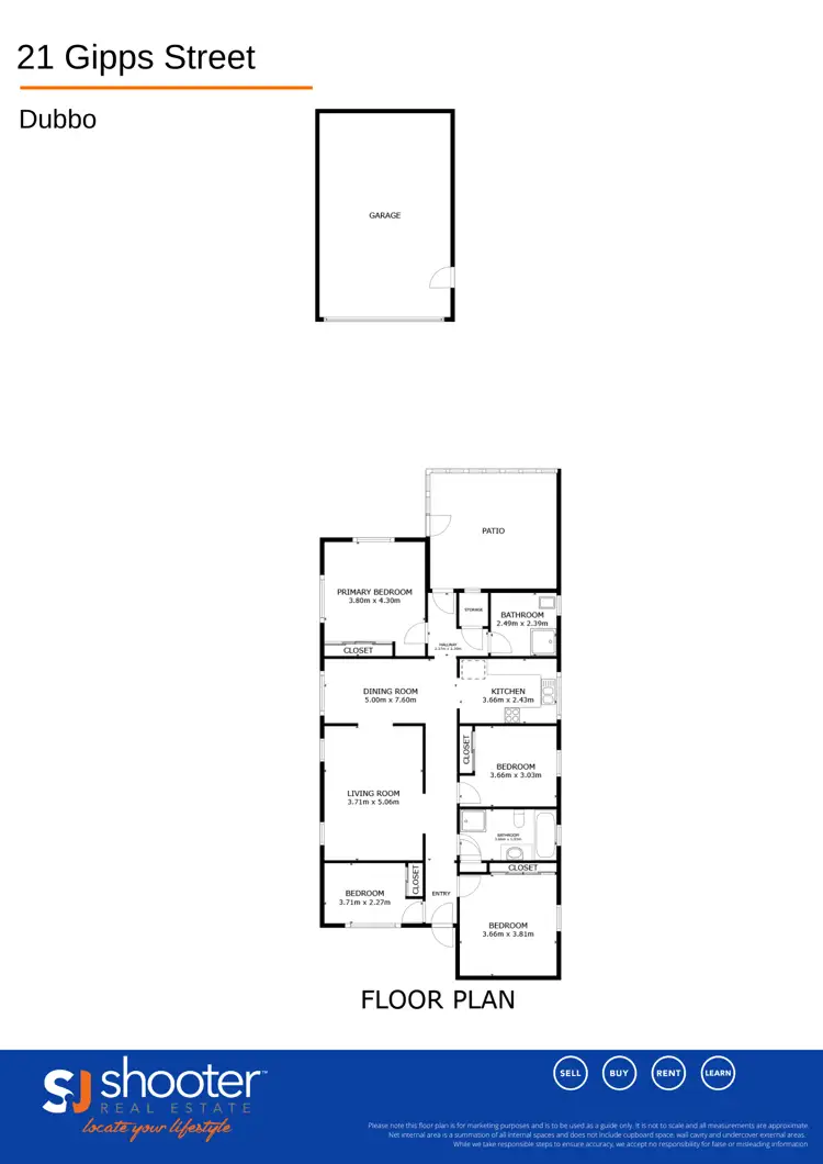 Floorplan of Homely house listing, 21 Gipps Street, Dubbo NSW 2830
