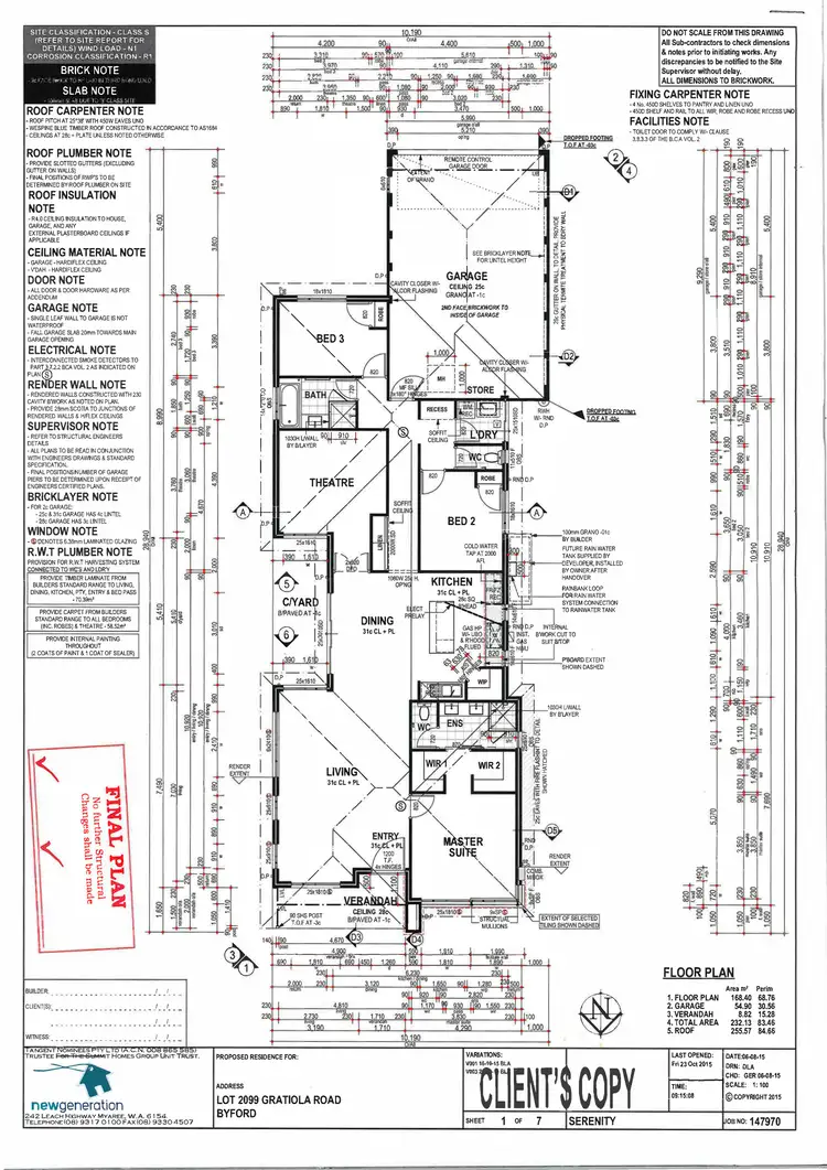 Floorplan of Homely house listing, 5 Gratiola Road, Byford WA 6122