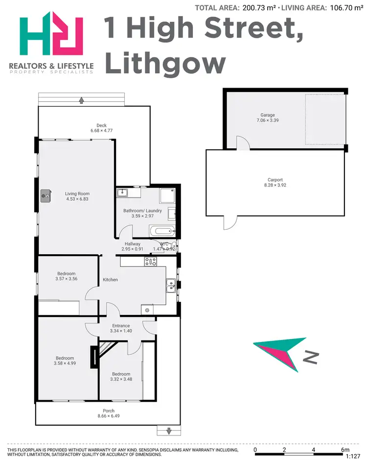 Floorplan of Homely house listing, 1 High Street, Lithgow NSW 2790
