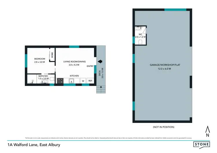 Floorplan of Homely house listing, 1A Walford Lane, East Albury NSW 2640