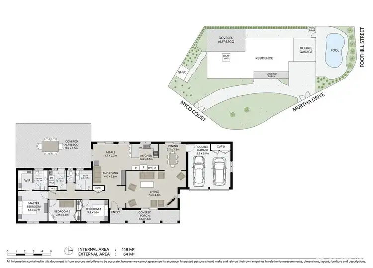 Floorplan of Homely house listing, 22 Murtha Drive, Elanora QLD 4221