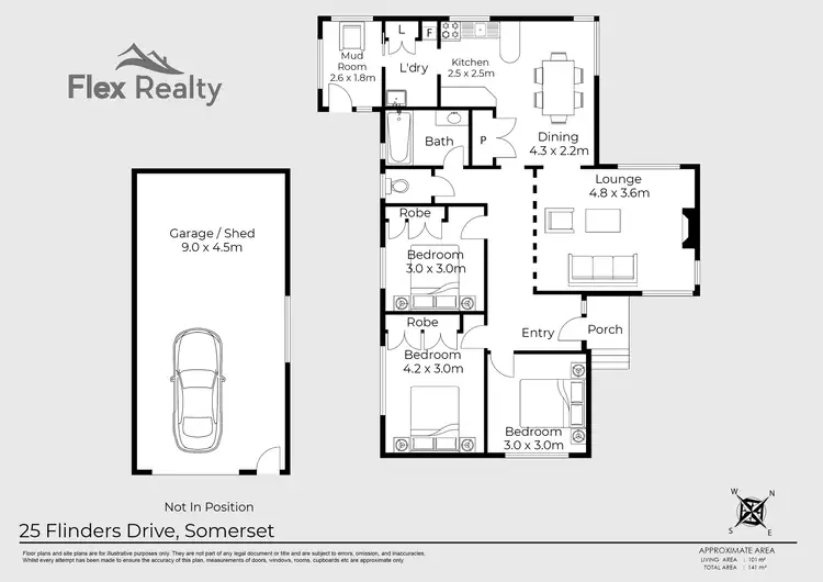 Floorplan of Homely house listing, 25 Flinders Drive, Somerset TAS 7322