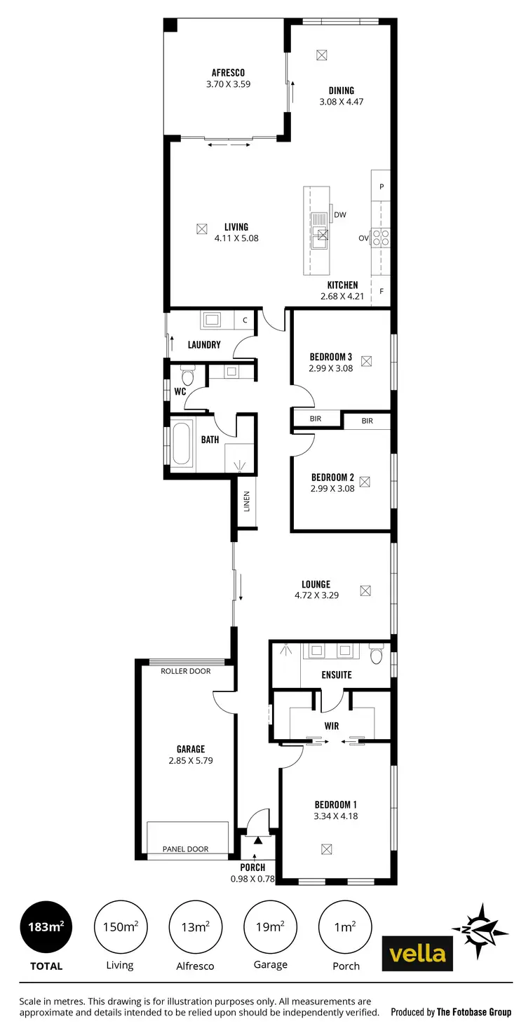 Floorplan of Homely house listing, 11B Moseley Road, Paradise SA 5075