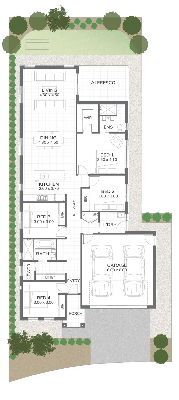 Floorplan of Homely land listing, LOT 2, 6 Magenta Circuit, Dubbo NSW 2830