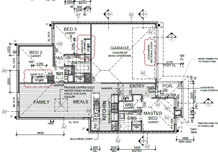 Floorplan of Homely house listing, 30 Riveting Road, Wyndham Vale VIC 3024