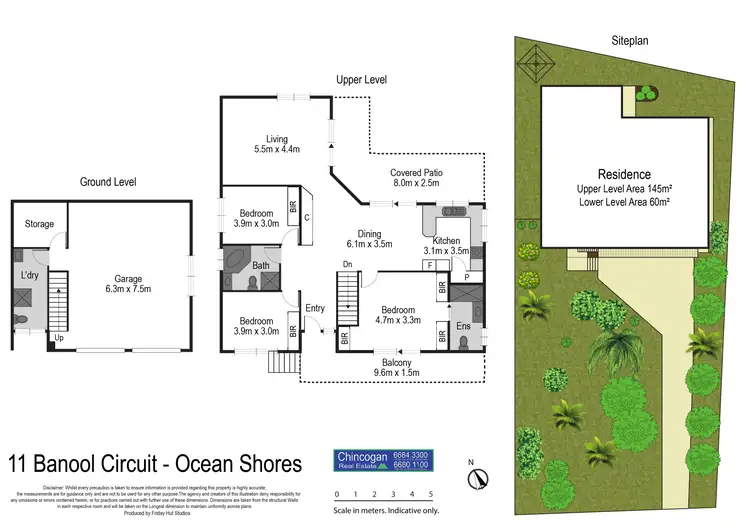 Floorplan of Homely house listing, 11 Banool Circuit, Ocean Shores NSW 2483