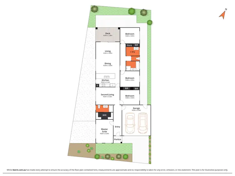 Floorplan of Homely house listing, 12 Chucklecreek Lane, Armstrong Creek VIC 3217