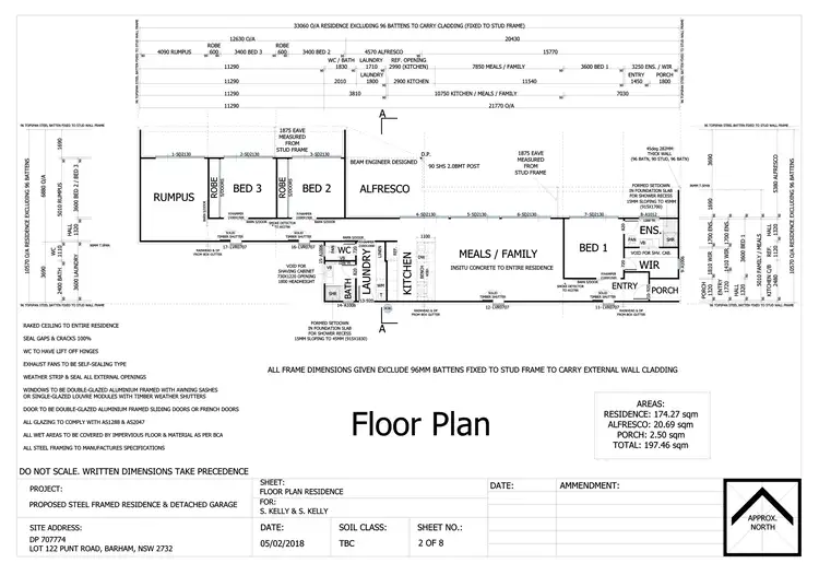 Floorplan of Homely house listing, 26 MCGOWAN LANE, Barham NSW 2732