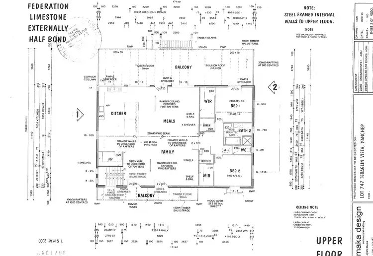 Floorplan of Homely house listing, 14 Teraglin Vista, Yanchep WA 6035