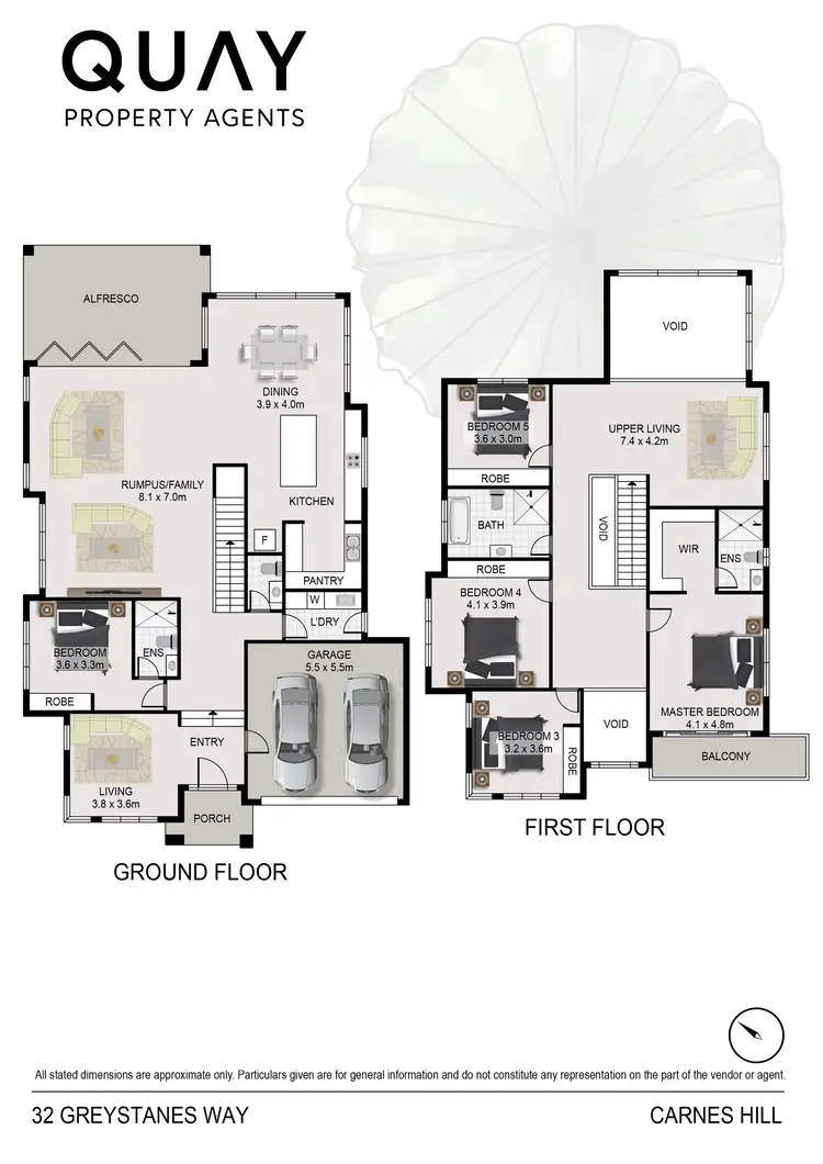 Floorplan of Homely house listing, 32 Greystanes Way, Carnes Hill NSW 2171