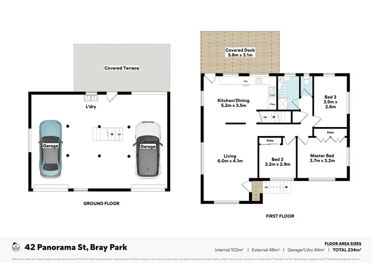 Floorplan of Homely house listing, 42 Panorama Street, Bray Park QLD 4500