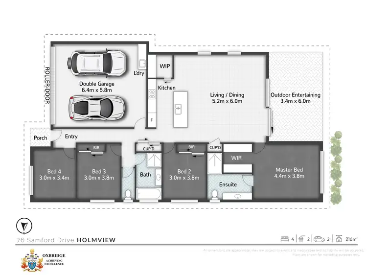 Floorplan of Homely house listing, 76 Samford Drive, Holmview QLD 4207