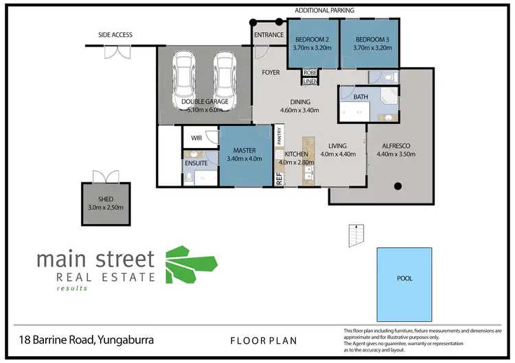 Floorplan of Homely house listing, 18 Barrine Road, Yungaburra QLD 4884