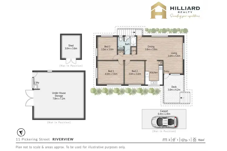 Floorplan of Homely house listing, 11 PICKERING STREET, Riverview QLD 4303