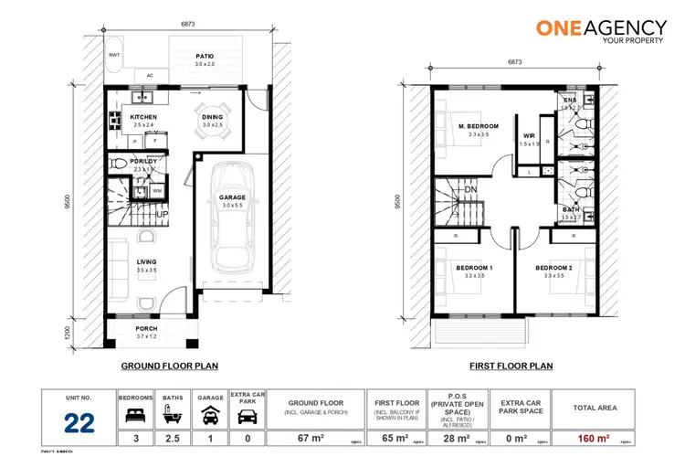 Floorplan of Homely townhouse listing, 4 Bielsdown Glade, Marsden Park NSW 2765