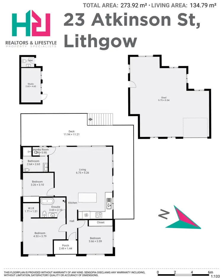 Floorplan of Homely house listing, 23 Atkinson Street, Morts Estate NSW 2790