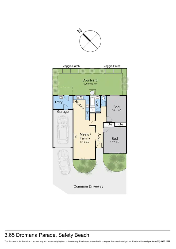 Floorplan of Homely house listing, 3/65 Dromana Parade, Safety Beach VIC 3936