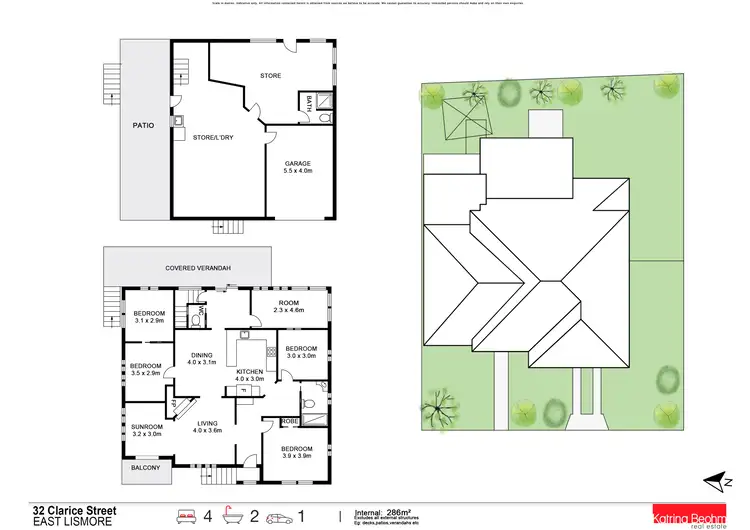Floorplan of Homely house listing, 32 Clarice Street, East Lismore NSW 2480