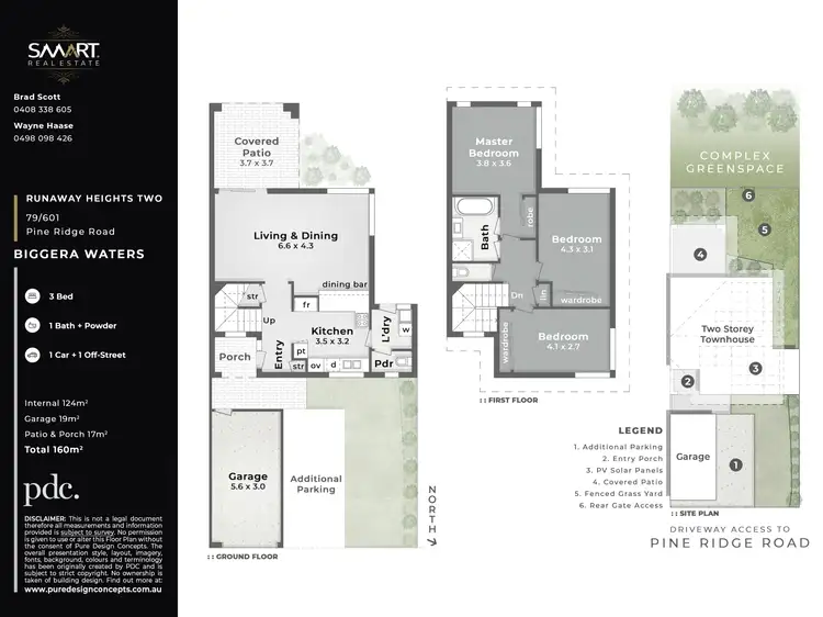 Floorplan of Homely townhouse listing, 79/601 Pine Ridge Road, Biggera Waters QLD 4216