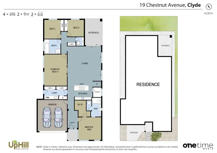 Floorplan of Homely house listing, 19 Chestnut Avenue, Clyde VIC 3978