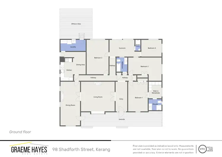 Floorplan of Homely house listing, 98 Shadforth Street, Kerang VIC 3579