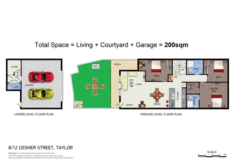 Floorplan of Homely townhouse listing, 12 Ussher Street, Taylor ACT 2913