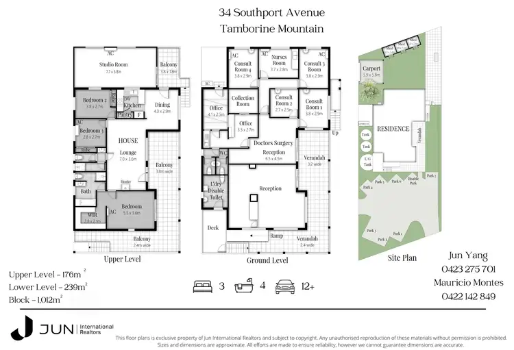 Floorplan of Homely block of units listing, 34 Southport Avenue, Tamborine Mountain QLD 4272
