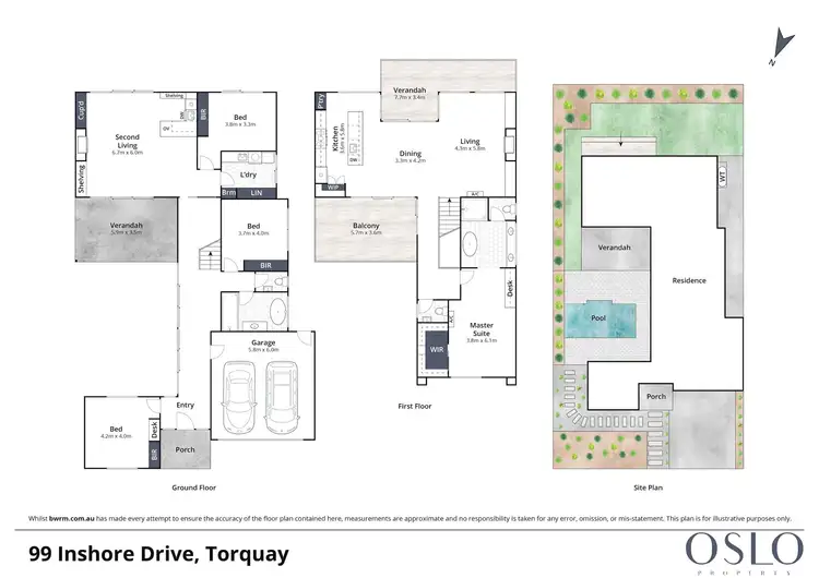 Floorplan of Homely house listing, 99 Inshore Drive, Torquay VIC 3228