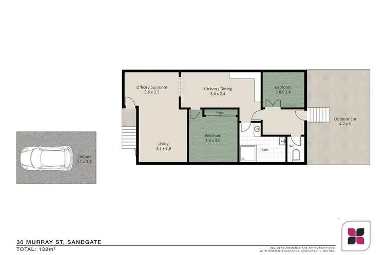 Floorplan of Homely house listing, 30 Murray Street, Sandgate QLD 4017